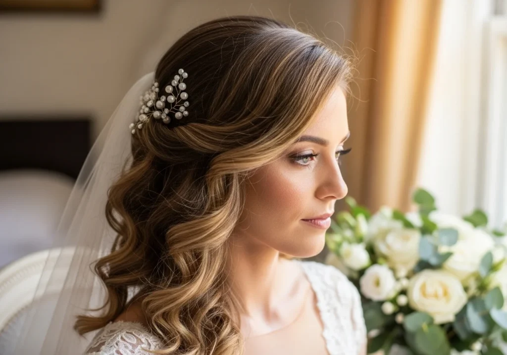 Traditional Bridal Hair Style Ideas to Complete Your Wedding Look with braided style